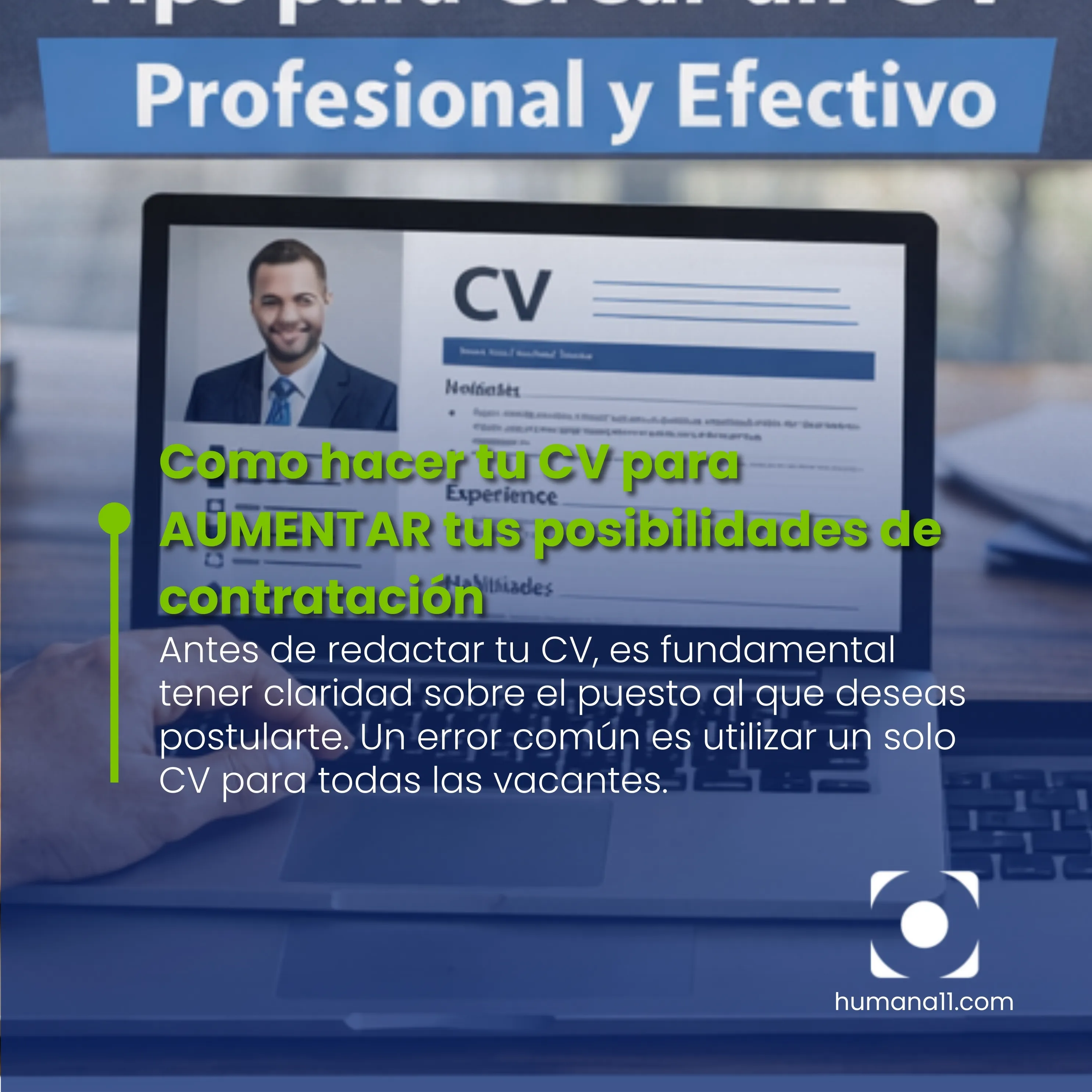 Como hacer tu CV para AUMENTAR tus posibilidades de contratación