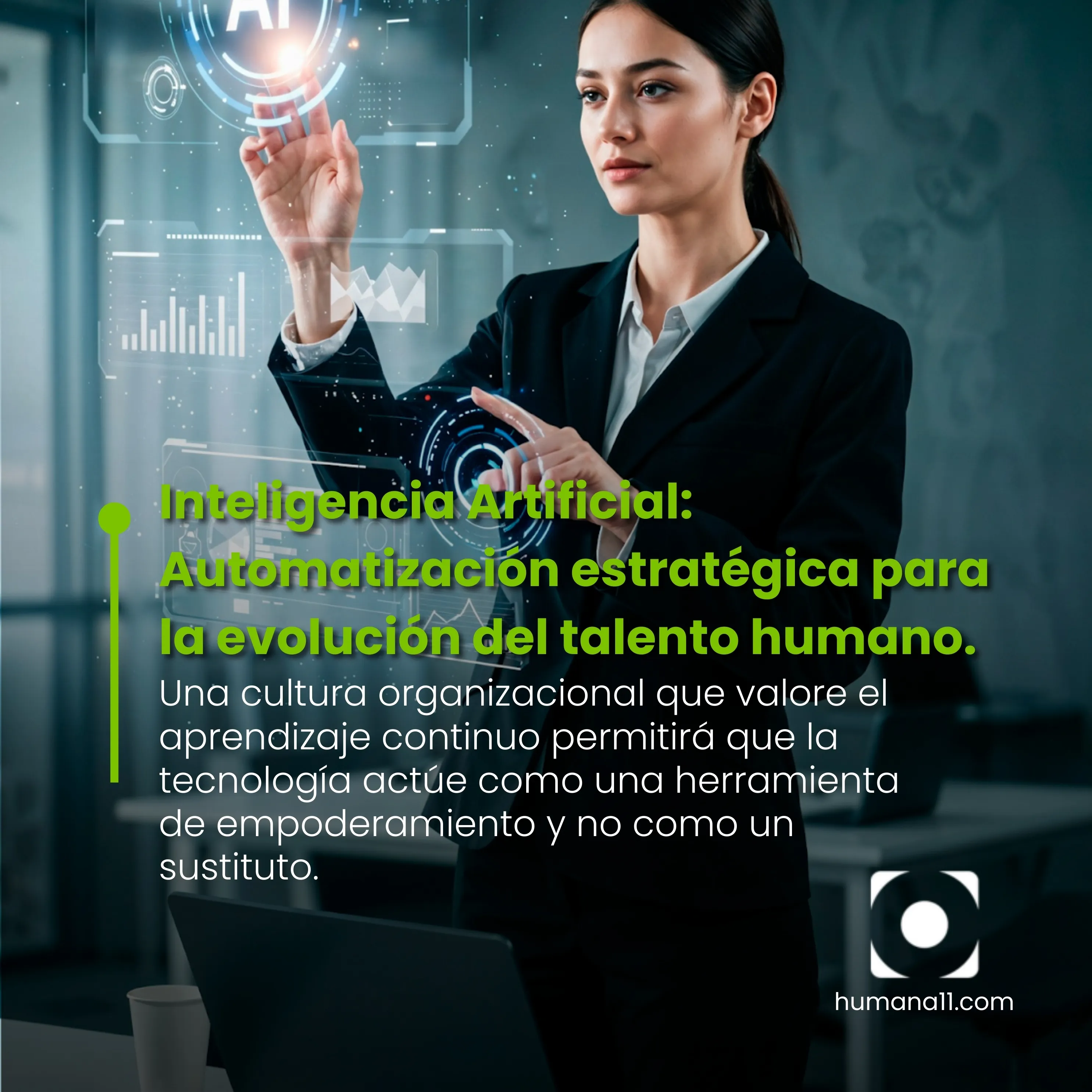 Inteligencia Artificial: Automatización estratégica para la evolución del talento humano.