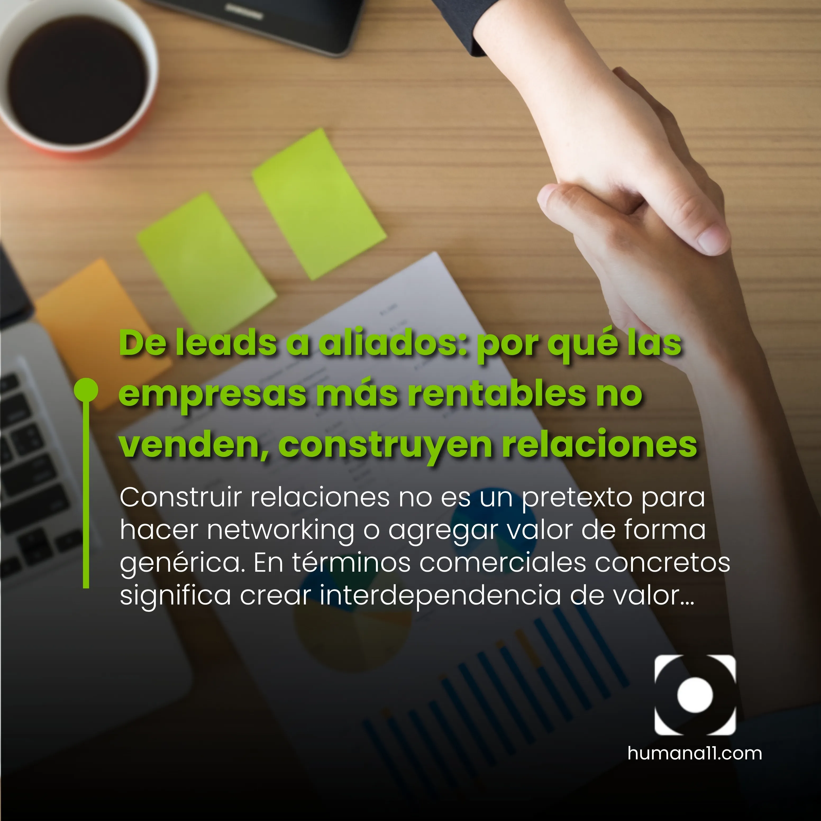 De leads a aliados: por qué las empresas más rentables no venden, construyen relaciones